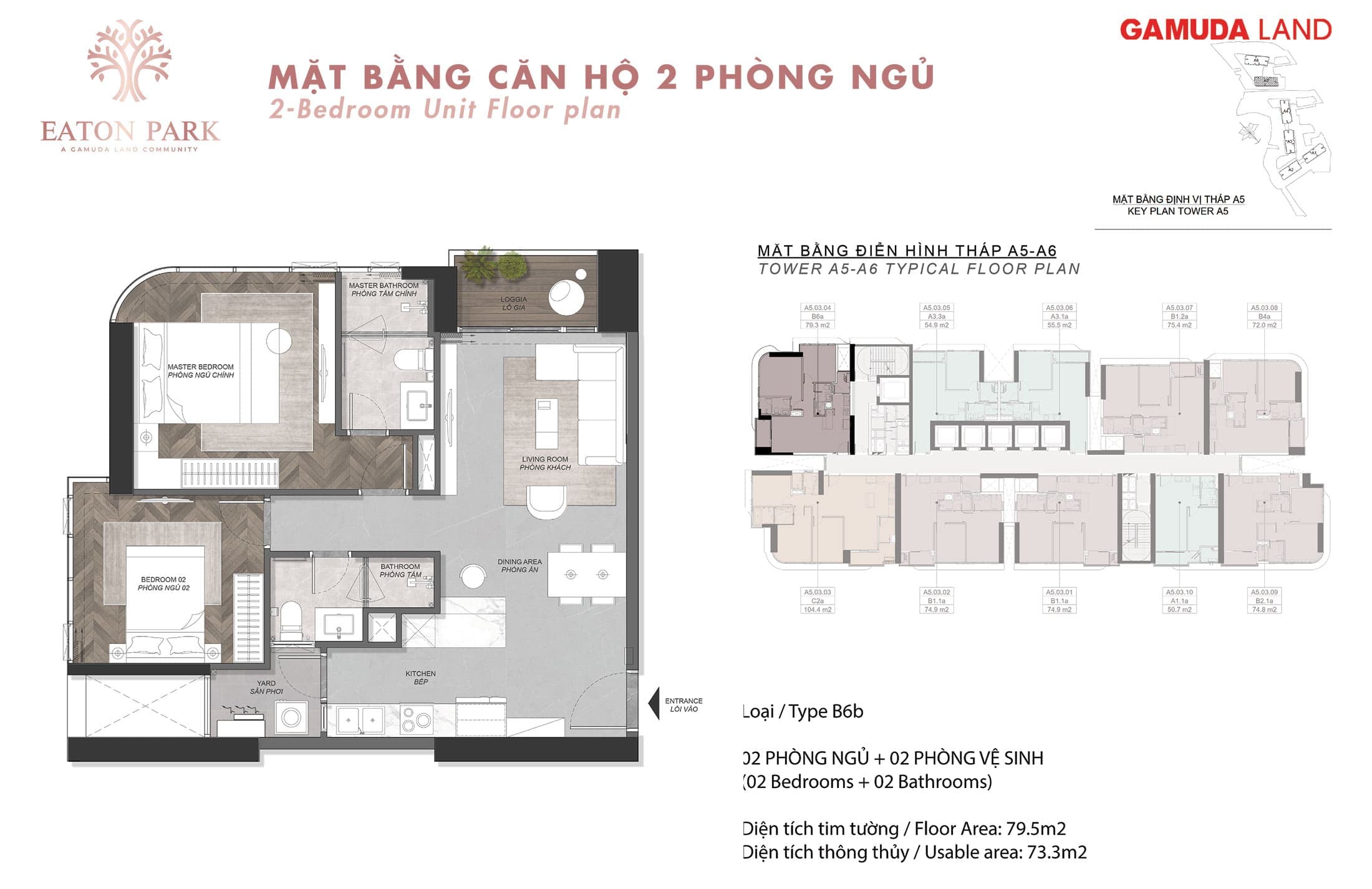 B6b tòa tháp A5 và A6